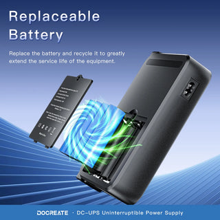 Portable 12V Output Backup Power Supply