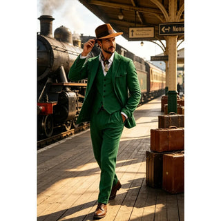 Breathable Linen Wedding Outfit Suits