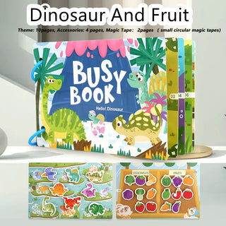Kids Interactive Learning Activity Book