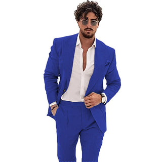 Stylish Tuxedo 2Pcs Men Wedding Suits