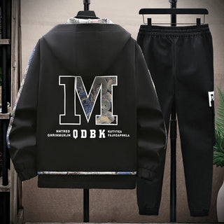 Casual Joggers Hooded Sportswear Sets