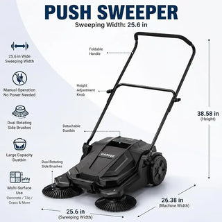 Adjustable Hand Push Sweeping Waste Cleaner