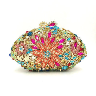 Glamorous Rhinestone Sparkling Evening Clutch Purse - Epictzar Intl.