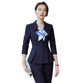 Office Lady Elegant Skirt Suits