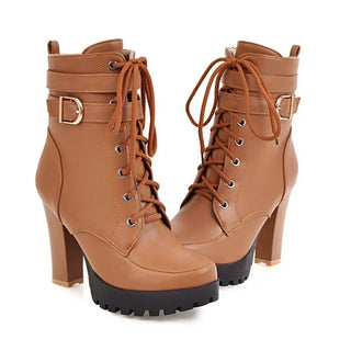 High Heels Women Ankle Boots