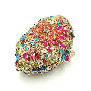 Glamorous Rhinestone Sparkling Evening Clutch Purse - Epictzar Intl.