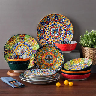 Luxury 16Pcs Ceramic Dinnerware Set
