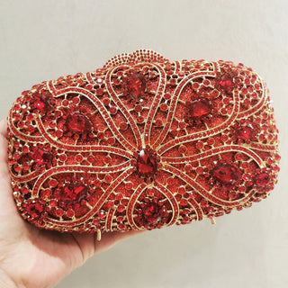 Luxury Rhinestone Bridal Party Clutch Purse - Epictzar Intl.