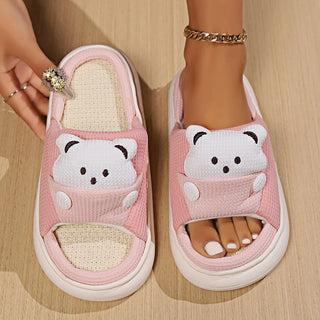 Cute Cartoon Four Season Indoor Slippers