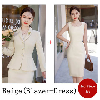 Elegant Work Wear Skirt Set
