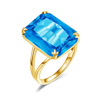 Handmade 14K Gold Cocktail Ring