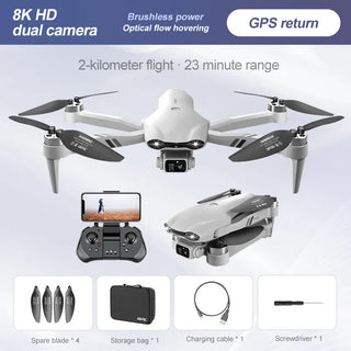 Foldable Quadcopter HD Dual Camera Toy Drone
