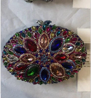 Wedding Party Rhinestones Clutch Purse