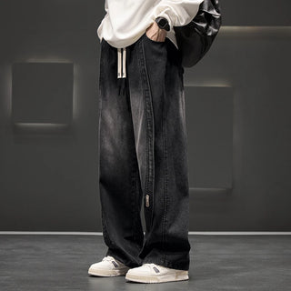 Men Wide Leg Loose Jeans Pants