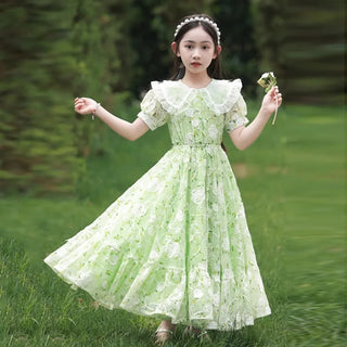 Princess Gown Short-sleeved Dress