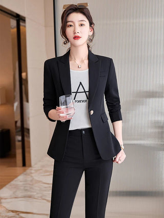Women Formal Work Wear Pants Suit - Epictzar Intl.