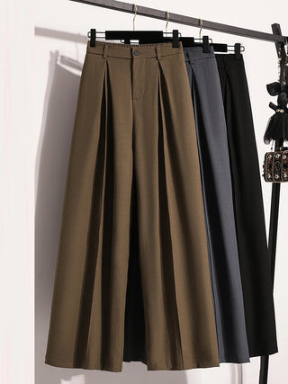 Wide Leg Loose Suit Pants