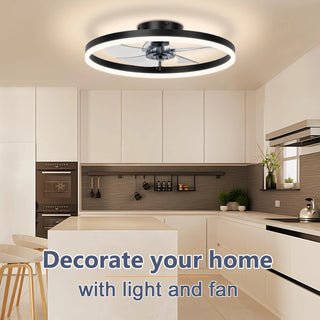 App Control Ceiling Fan LED Lamp
