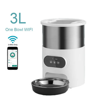 Smart Stainless Steel Automatic Pet Feeder