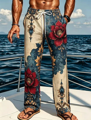 Exotic Printed Multi Pattern Loose Pants