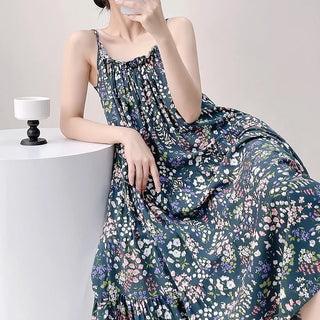 Women Suspender Dress Home Nightgowns