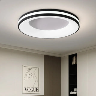 Dimmable Nordic LED Circular Ceiling Lamp