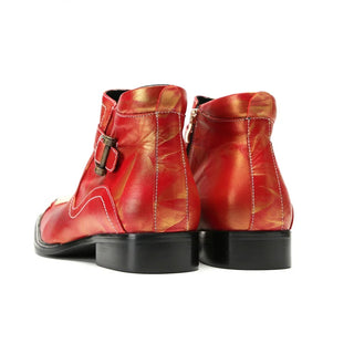 Elegant Genuine Leather Luxury Ankle Boots