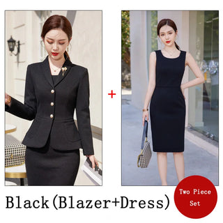 Elegant Work Wear Skirt Set