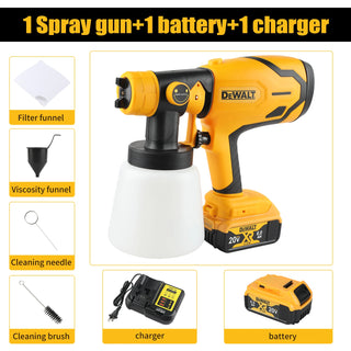 Cordless High Power Paint Spray Gun