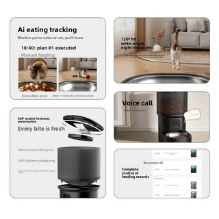 Automatic VC Intelligent Pet Food Dispenser
