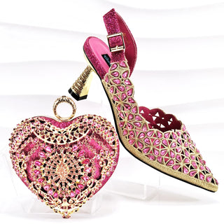 Italian Design Ladies Shoes & Matching Bag Set
