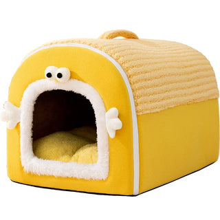 Warm Plush Cushion Fluffy Pet House