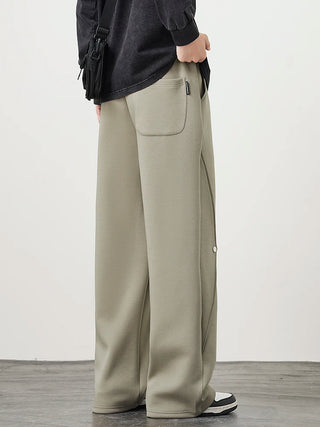 Men Wide Leg Loose Track Pants