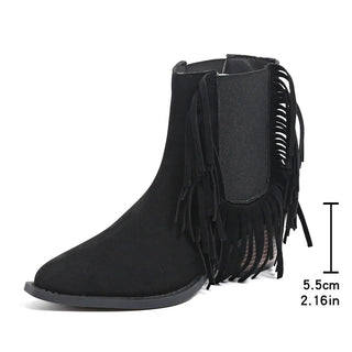 Women's Elastic Slip-on Booties