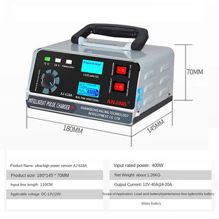 Smart Pulse Automotive Battery Charger