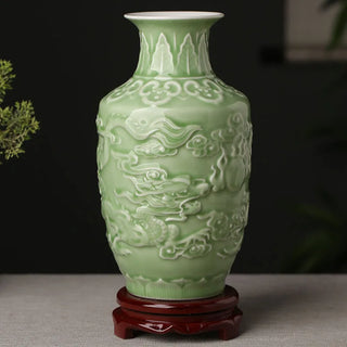 Antique Flower Decoration Ceramic Vase