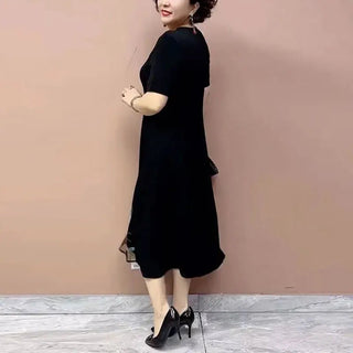 Stylish Folk Floral Embroidery Midi Dress Stylish - Epictzar Intl.