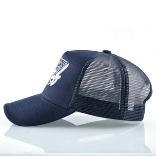 FS Red Yellow 5 Panel Baseball Cap For Men Women Summer Breathable Mesh Trucker Hats Snapback Hip Hop Caps Bone Masculino 2025