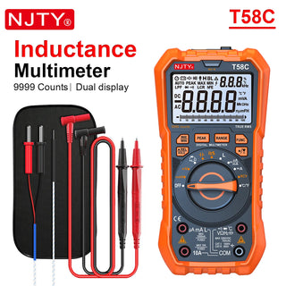 Smart Backlit Inductance Digital Multimeter