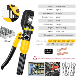 Hydraulic Clamp Hydraulic Crimping Tool