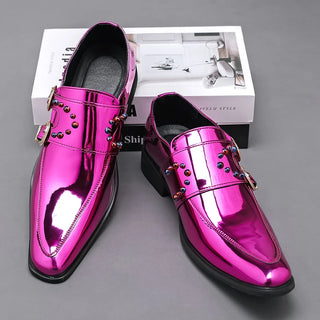 Luxury Brand Men's Pointed Leather Shoes