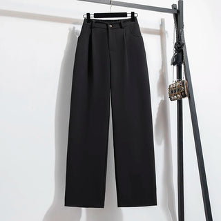High Waist Wide Leg Ladies Trousers