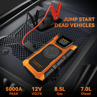 Heavy - Duty 5000A Jump Starter - Epictzar Intl.