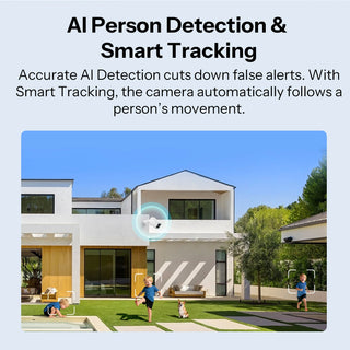 AI Human Detection Smart Security Camera