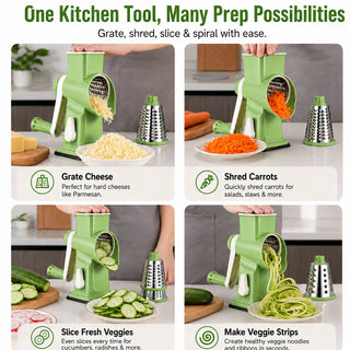 Manual Cheese Grater Vegetable Slicer