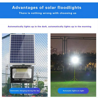 Remote Control Solar Flood Lights