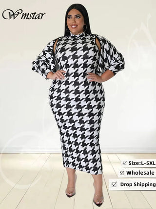 Classical Two Piece Outfit Maxi Dress - Epictzar Intl.