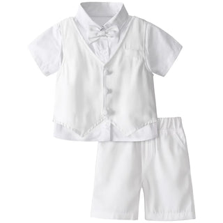 Toddler Boy Birthday Party 3PCS Suit