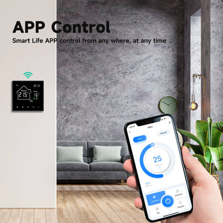 LCD Display Touch Screen Smart Thermostat