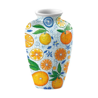 Creative 3D Puzzle Vase DIY Artistic Flower Arrangement Vase Building Block Waterproof Flower Vase Jigsaw for Children/Adults